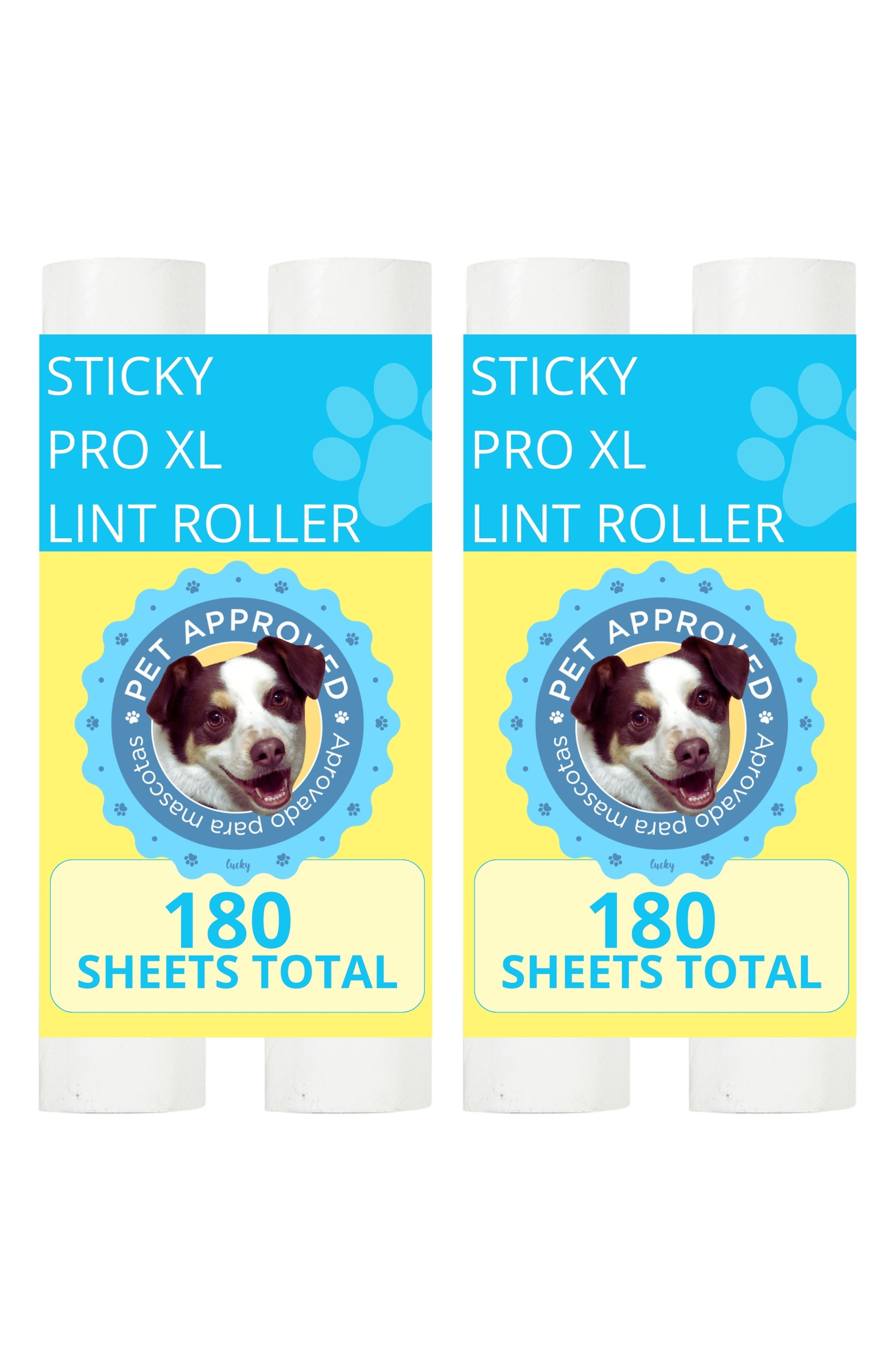 TRUE AND TIDY 4-Pack StickyPro XL Lint Roller Refills