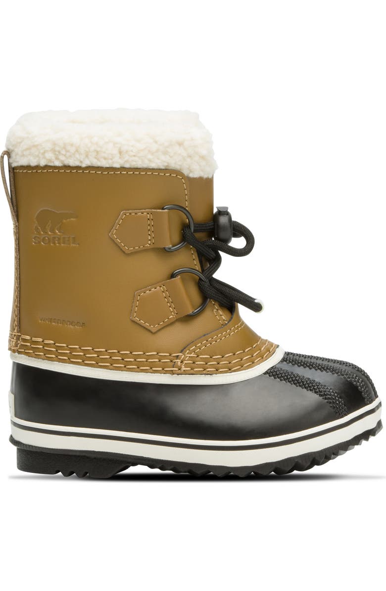 SOREL Kids' Yoot Pac Waterproof Snow Boot, Alternate, color, Mesquite