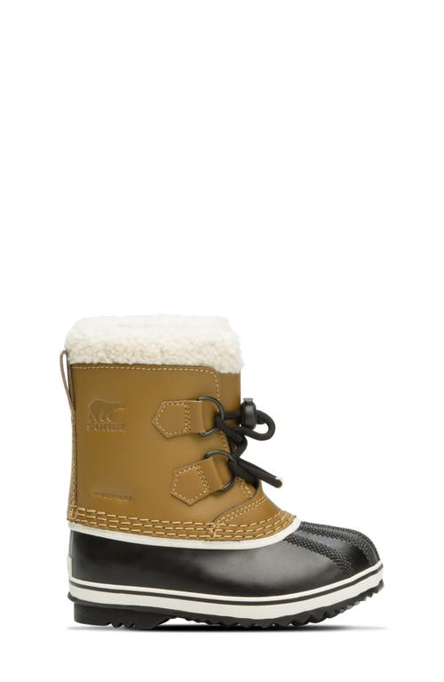 Sorel Kids' Yoot Pac Waterproof Snow Boot In Mesquite