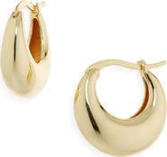 Nordstrom Demi Fine Dome Hoop Earrings