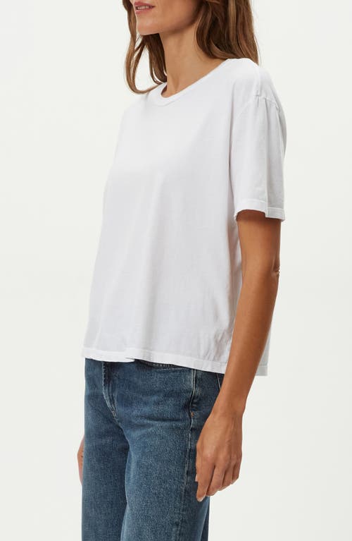 Michael Stars Nina Cotton T-shirt In White