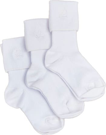 Premium Cotton Logo Sock 3-Pack for Infant