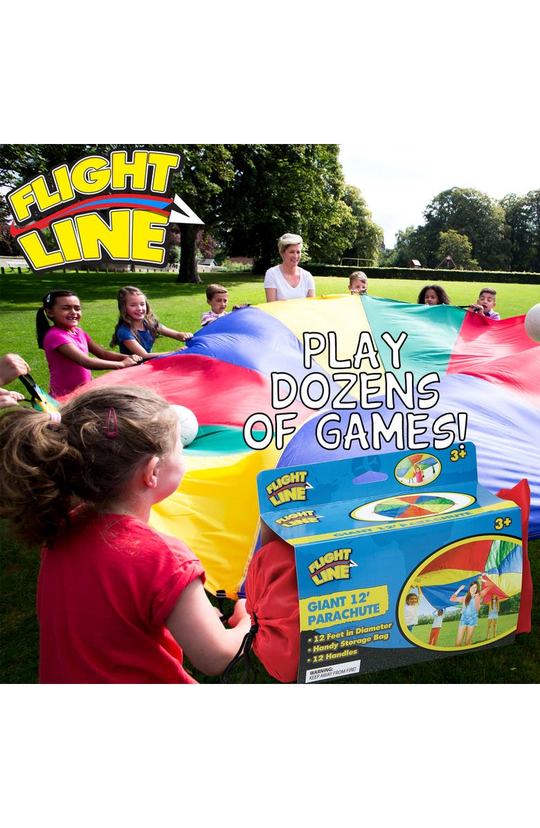 Flight Line Giant 12
 Parachute, Alternate, color, Multicolored