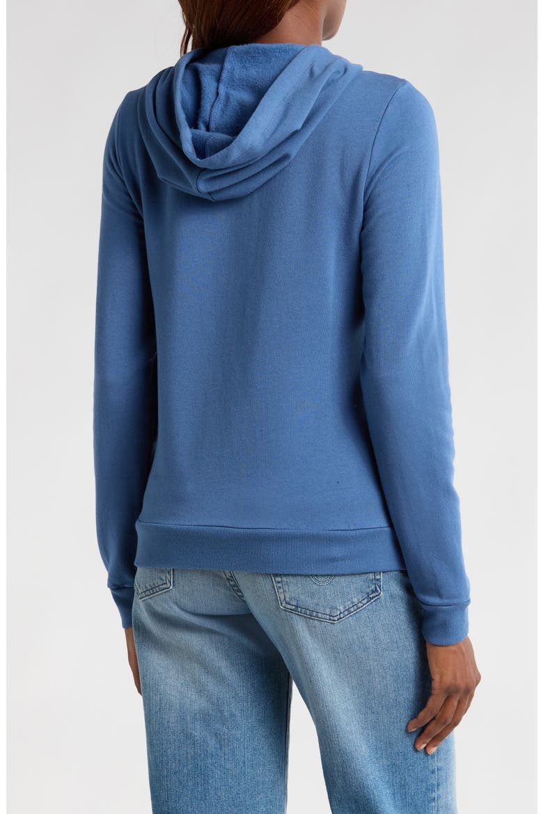 Afternoon Full Zip Hoodie, Alternate, color, FADED NAVY