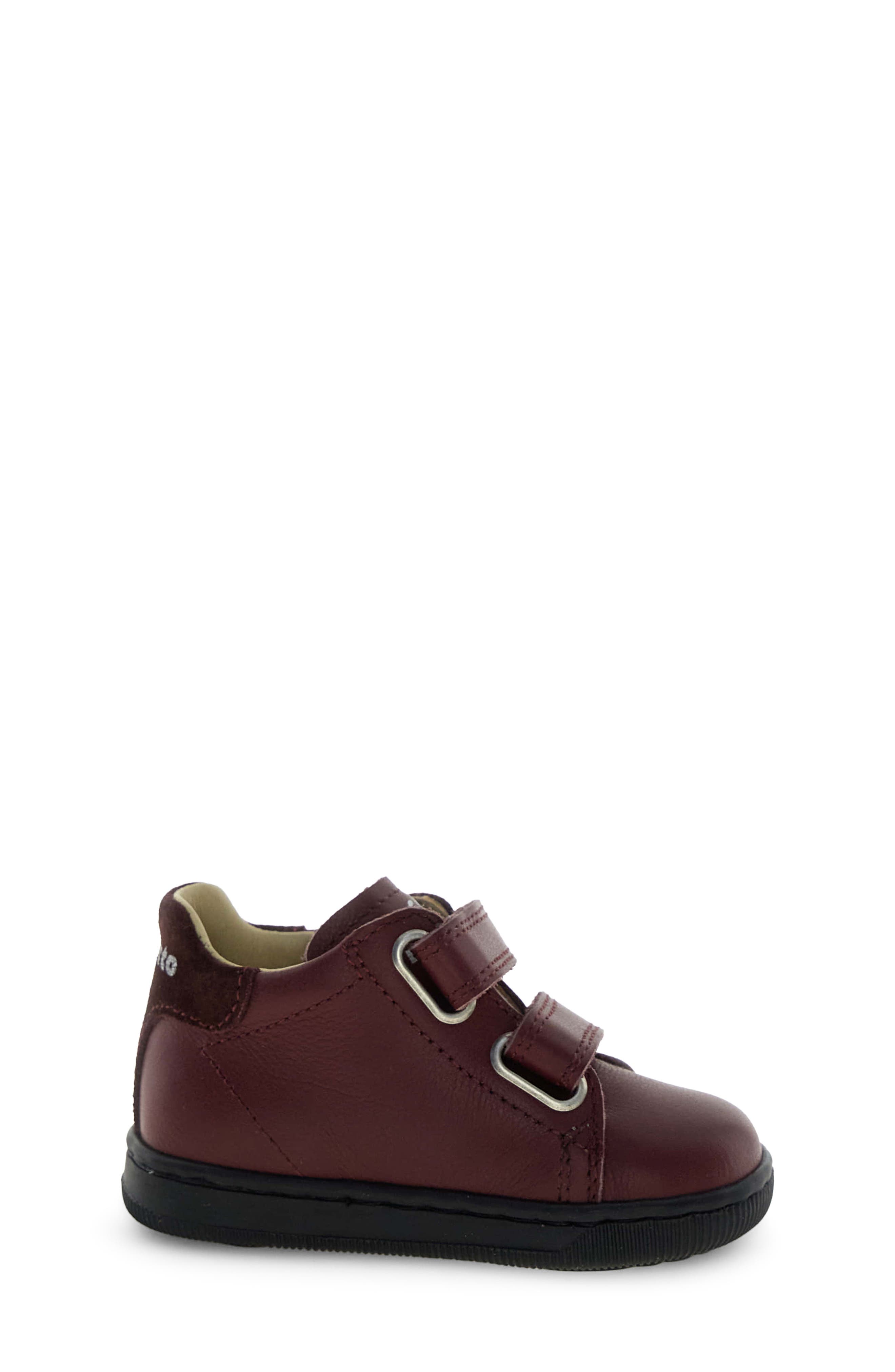 Kids' Falcotto Adam Sneaker, Alternate, color, DARK RED