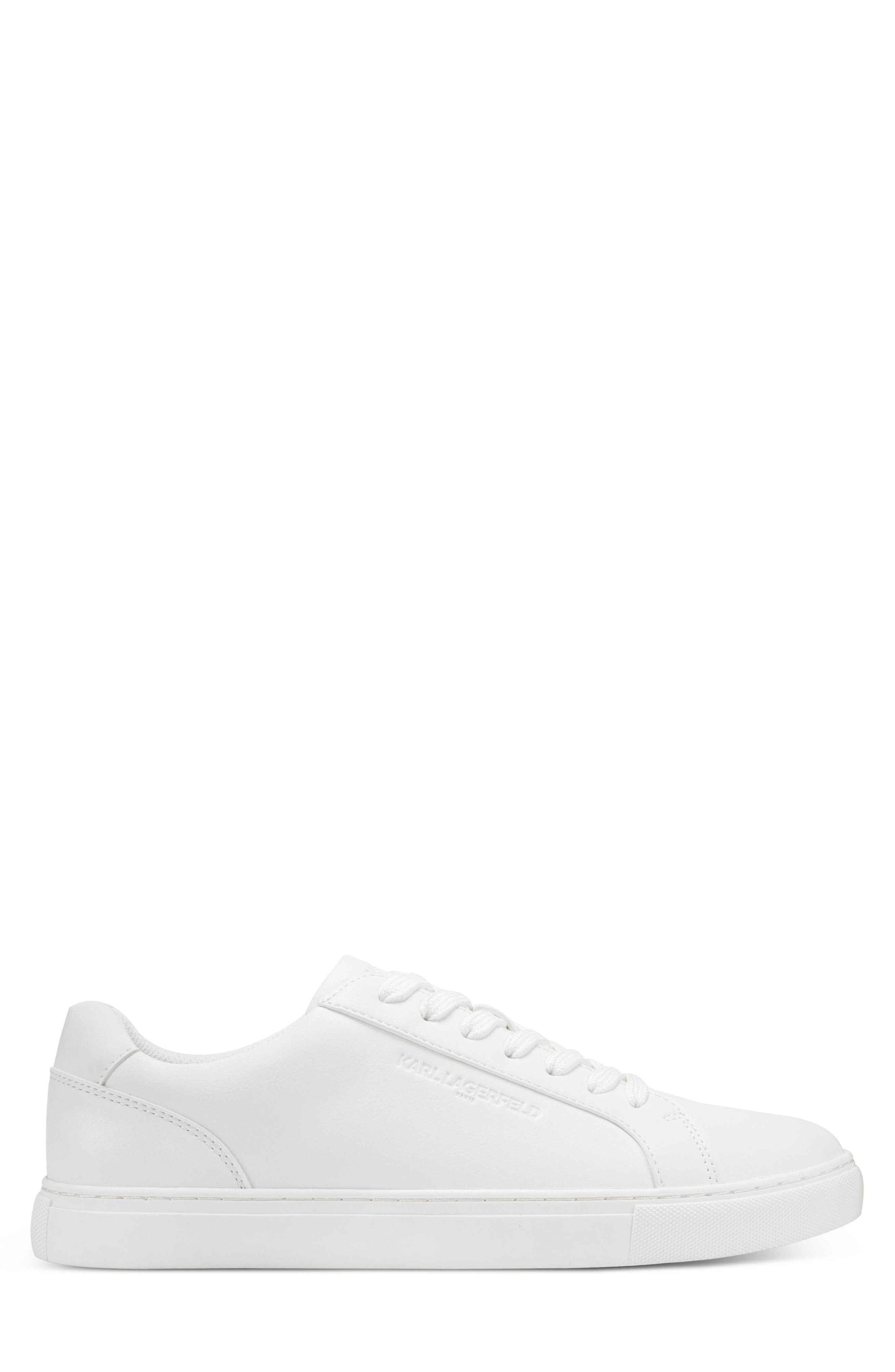 Low Profile Sneaker, Alternate, color, WHITE