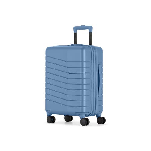 Bugatti Munich 3 Piece Hardside Luggage Set With Expansion In Blue