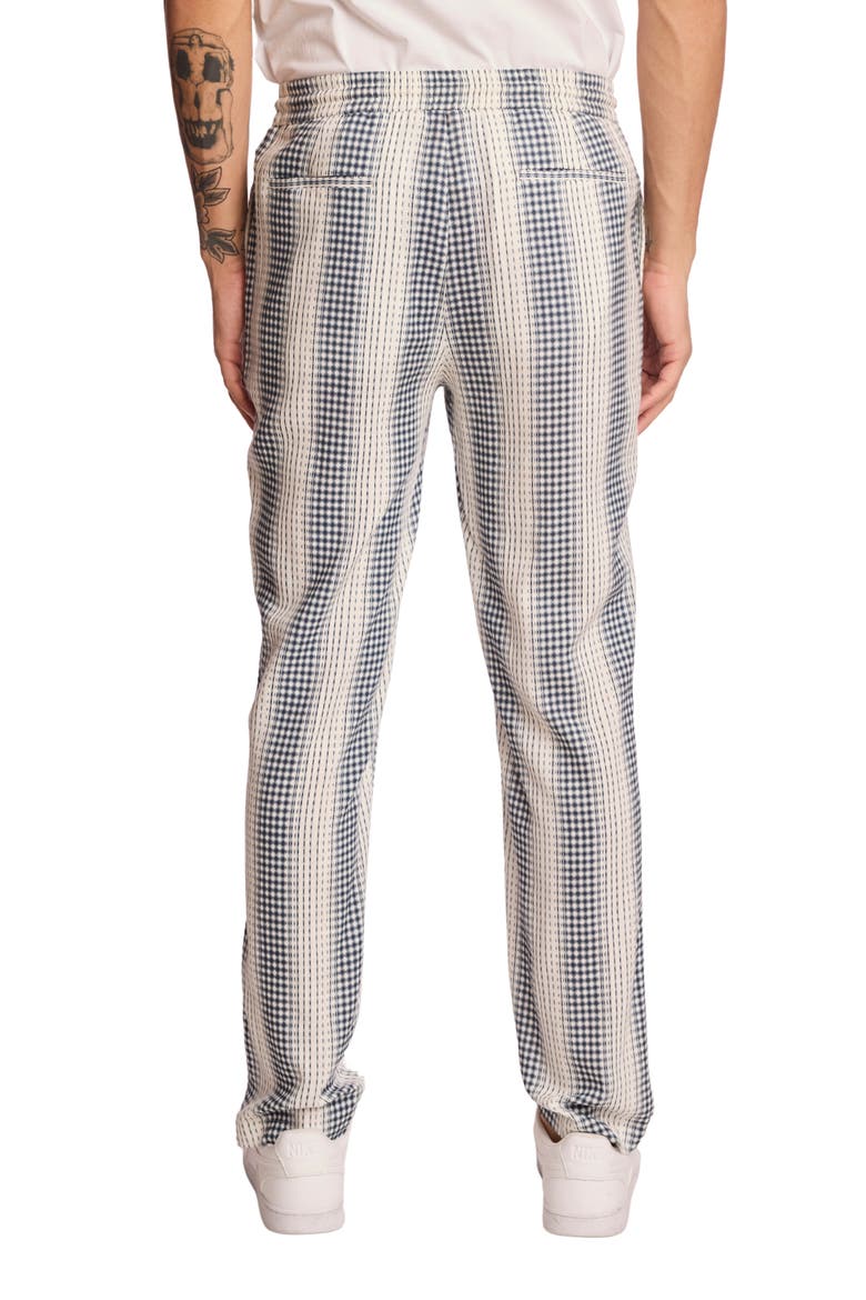 Chester Drawstring Pants, Alternate, color, NAVY WHITE DIAMOND STRIPES