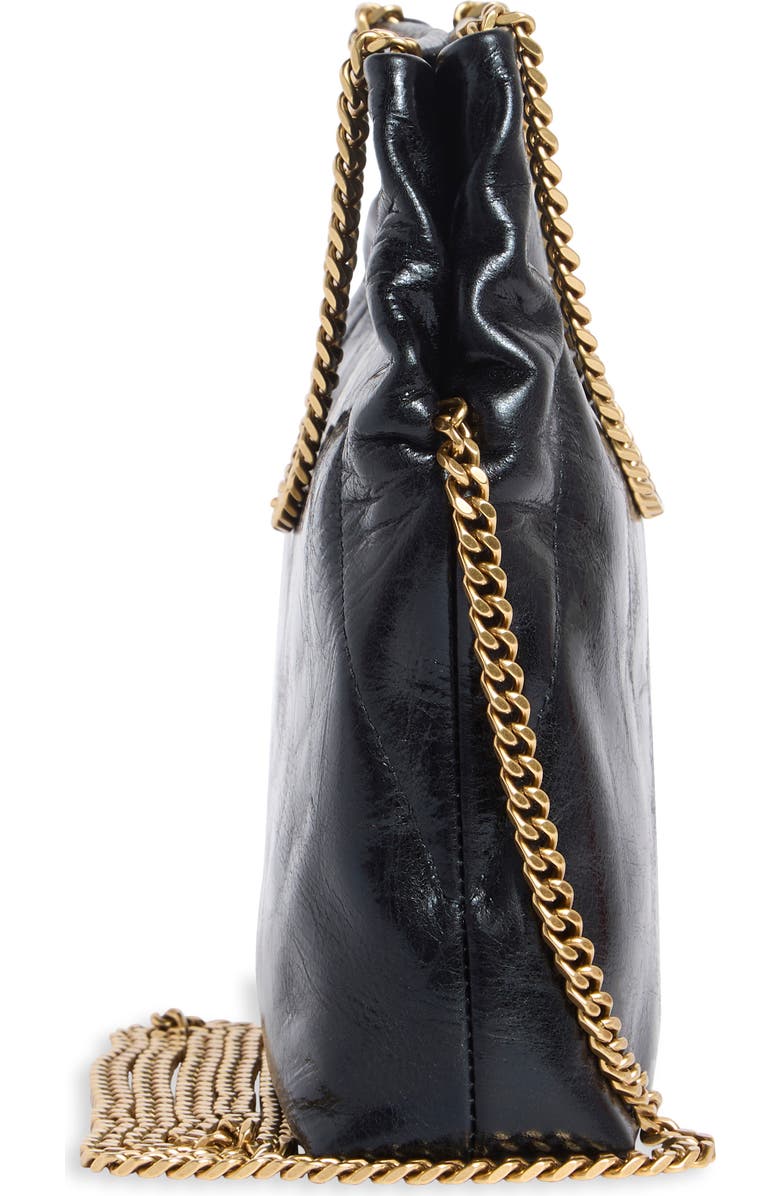 Veronica Beard Small Slouch Metallic Convertible Leather Shoulder Bag, Alternate, color,