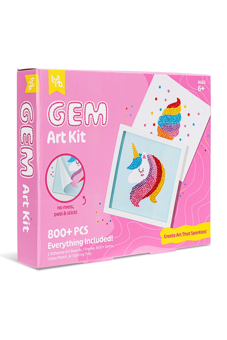 Bicycle Ice Cream & Unicorn Gem Art Kit 800+ Pc Set,6+, Alternate, color, Multicolored