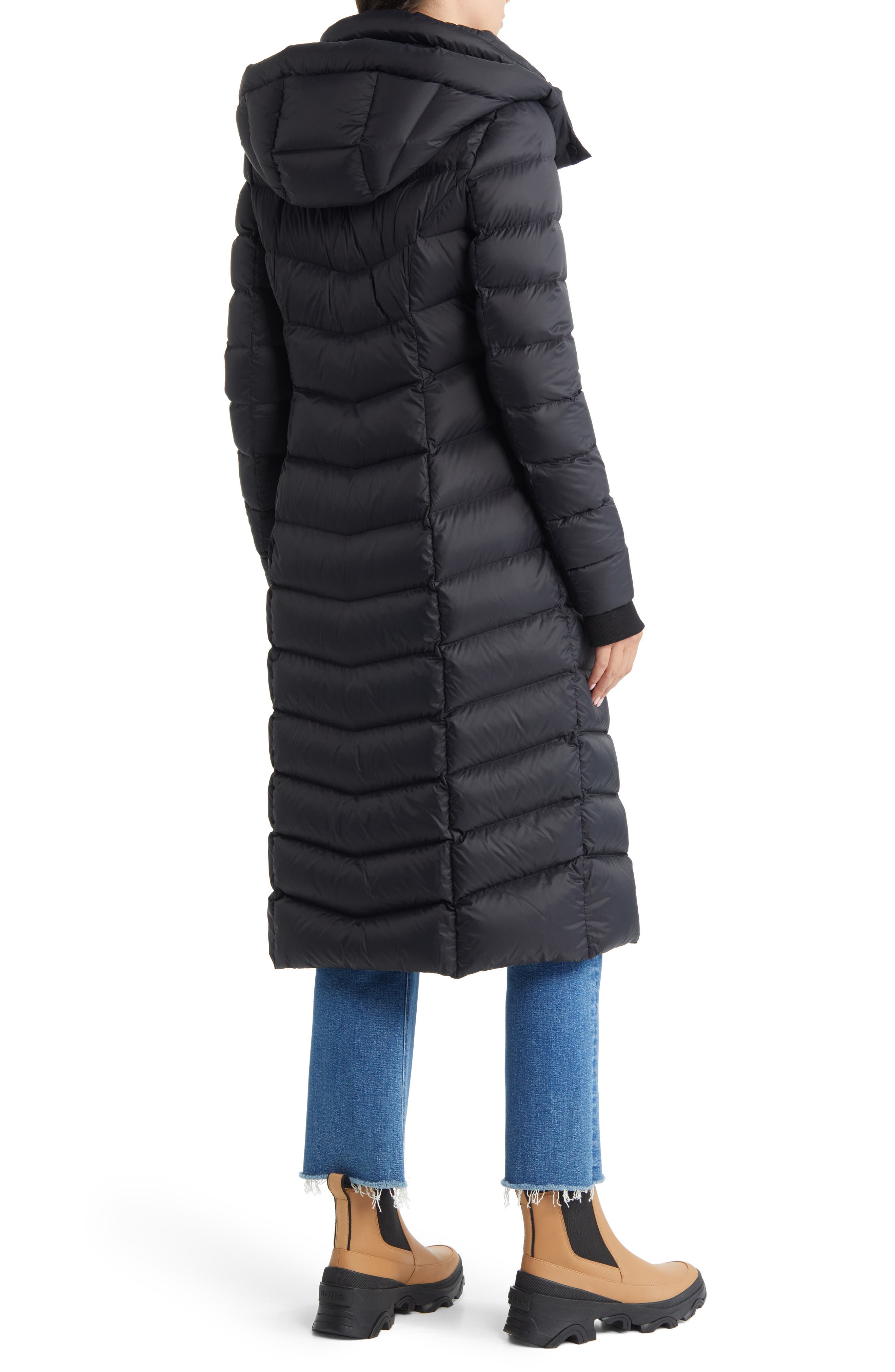 Long 700 Fill Power Down Puffer Jacket - image 2