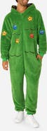 OppoSuits Merry Jinglejoy Hooded Fleece Jumpsuit