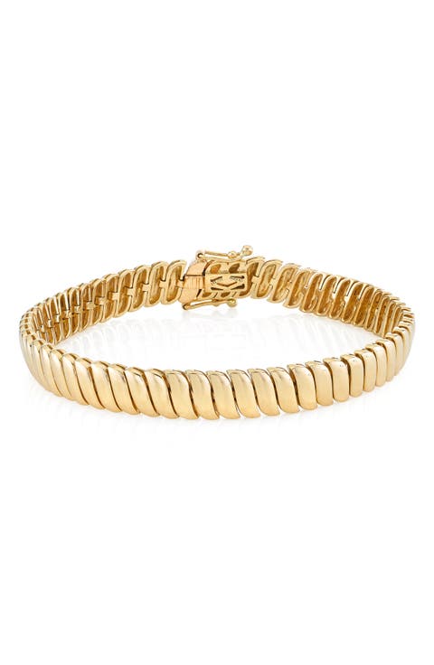 Zoe 18k Gold Bracelet