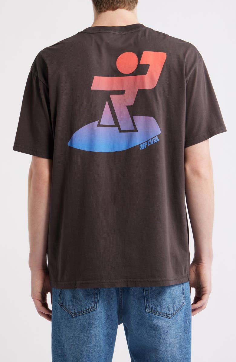 Rip Curl Liquid Trips Ripper Graphic T-Shirt, Alternate, color, Washed Black