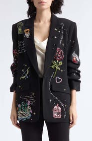 Cinq à Sept Starry Scribbles Kelsa Blazer