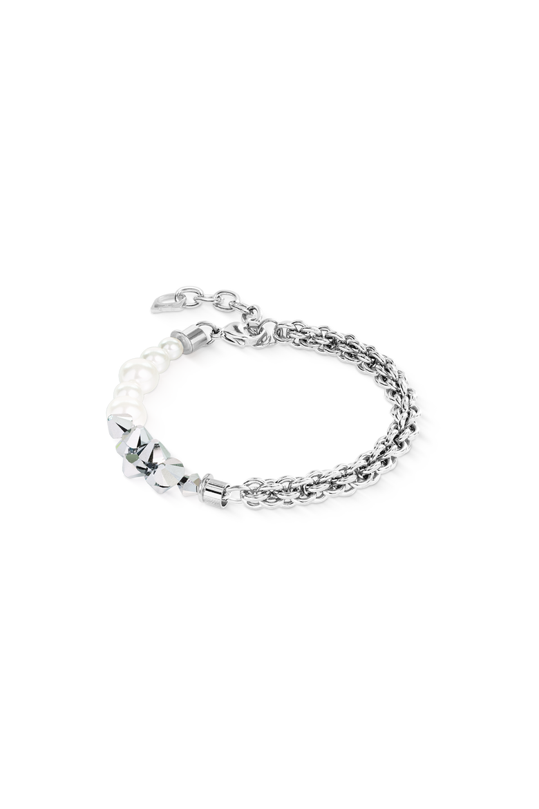 Bracelet Dancing Crystals Fusion, Main, color, White-Silver