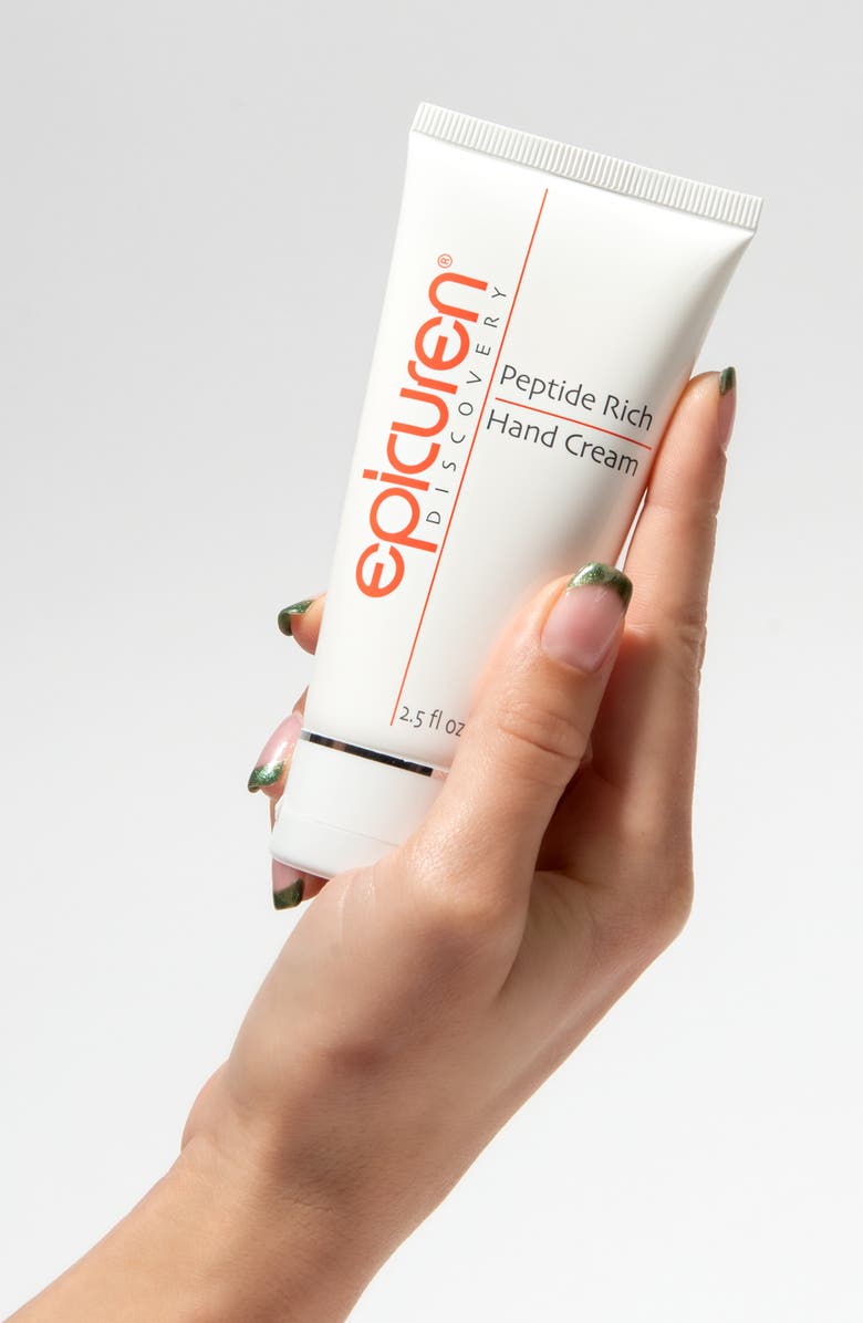 Epicuren Discovery Peptide Rich Hand Cream, Alternate, color, White