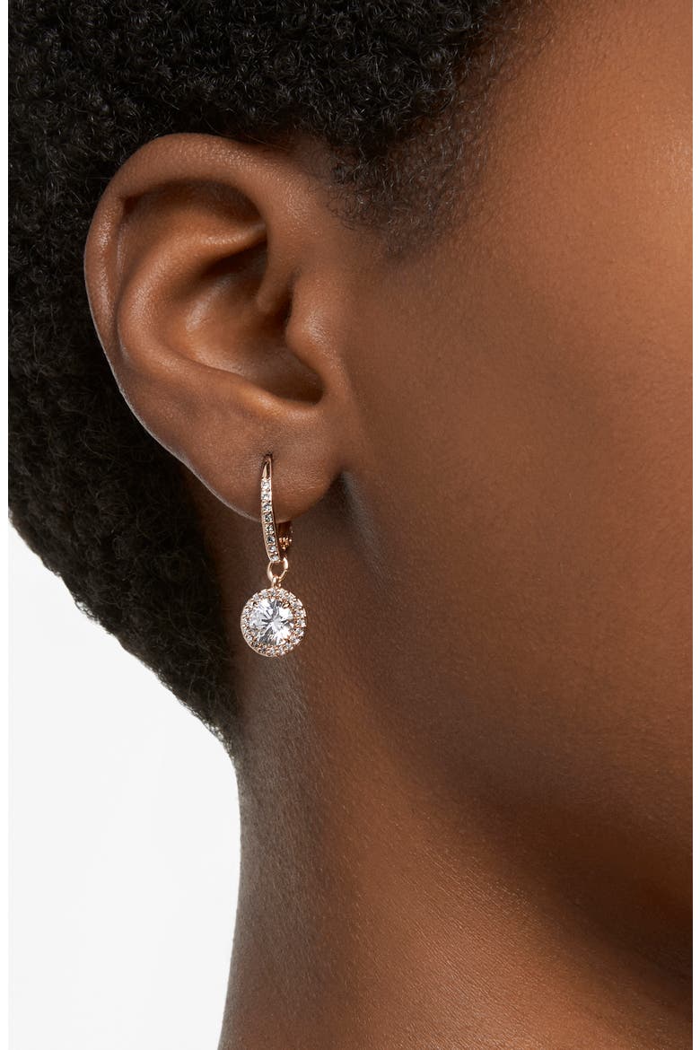 Constella Drop Earrings, Alternate, color, ROSE GOLD