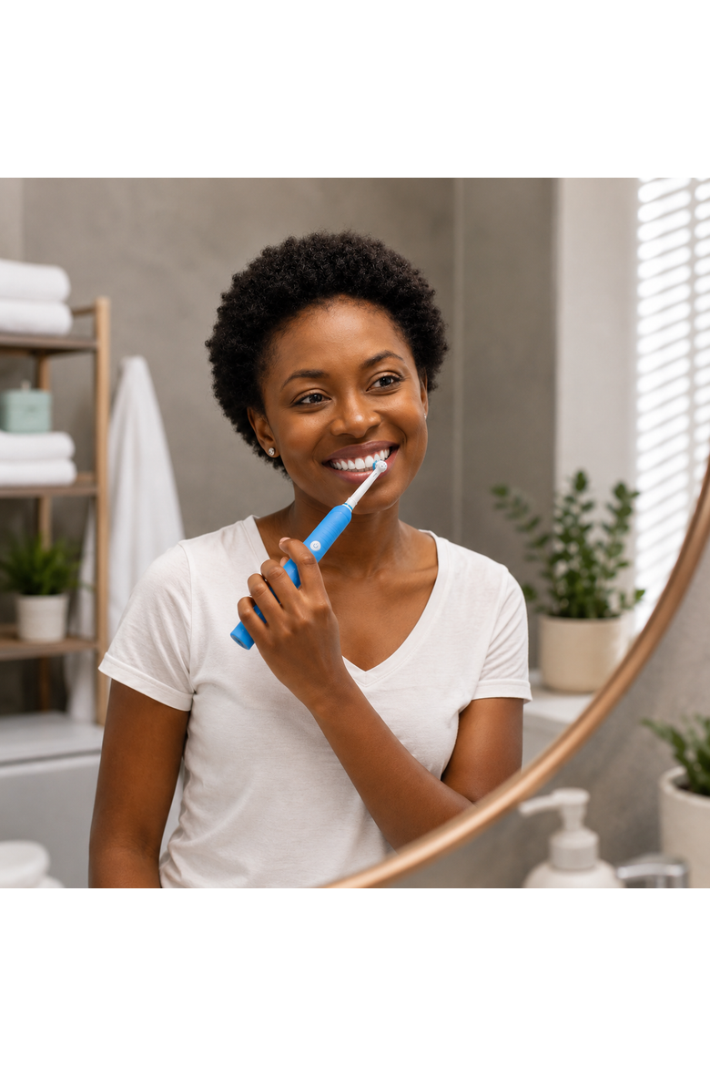 His & Hers Rotary Toothbrush & UV Sanitizer Set, Alternate, color, Multicolor