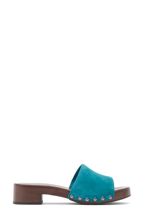 Jeffrey Campbell Cambrie Slide Sandal In Blue