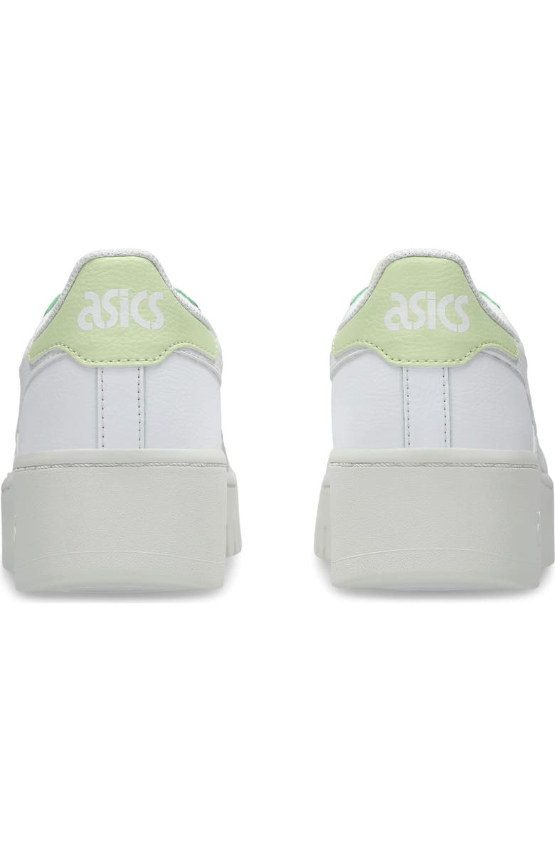 ASICS<sup>®</sup> Japan S Platform Sneaker, Alternate, color, White/Cool Matcha