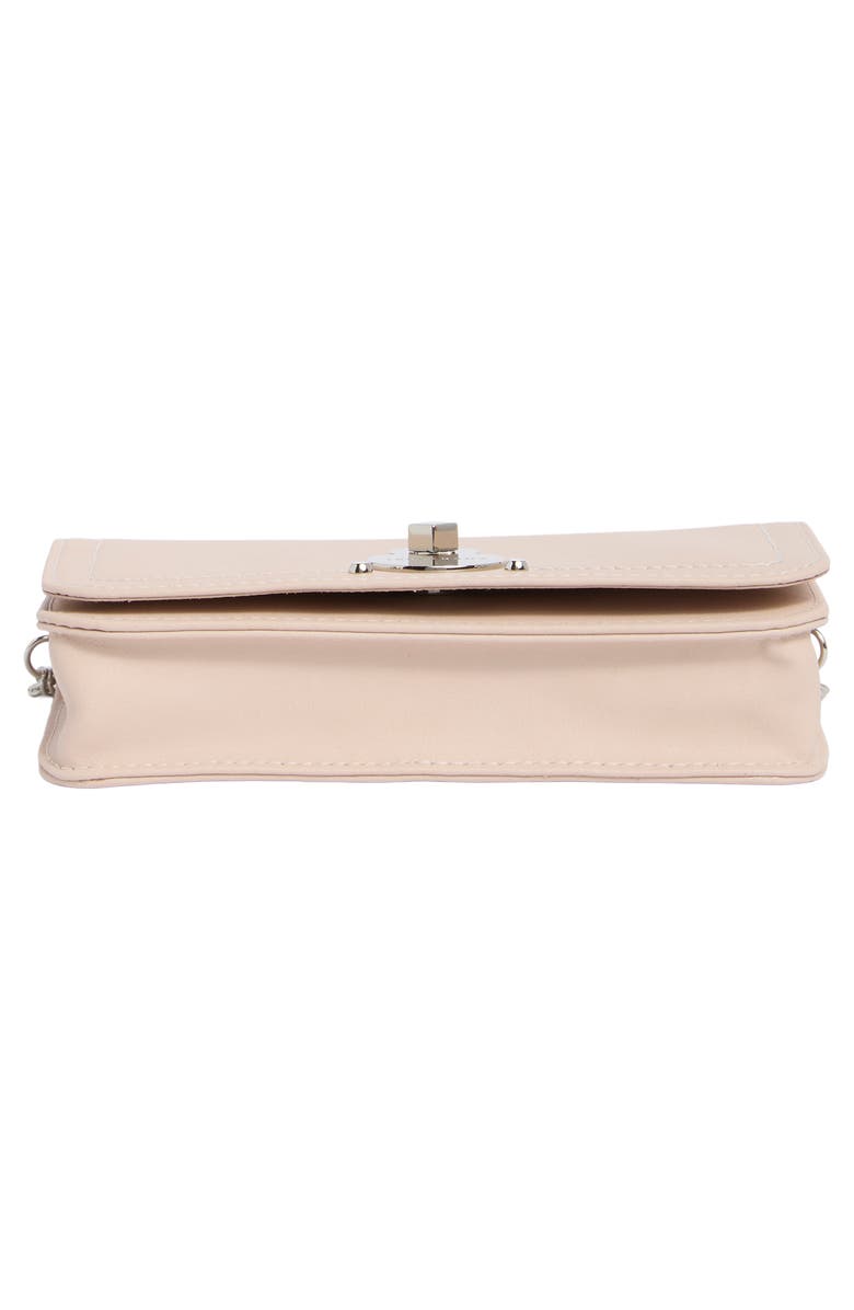 Longchamp Cavalcade Leather Wallet on a Chain, Alternate, color, Sand