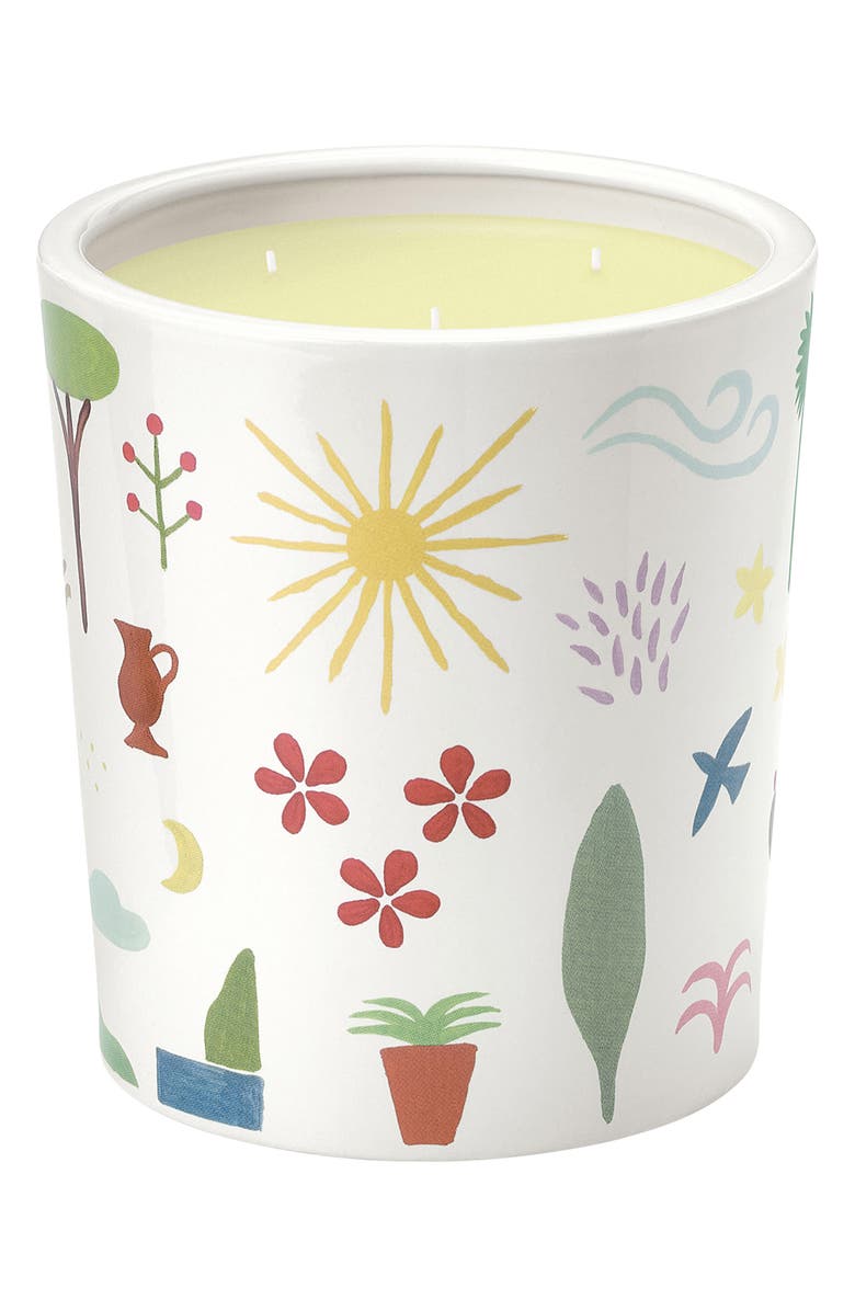 Diptyque Citronnelle Lemongrass & Orange Blossom 5-Wick Candle, Alternate, color,