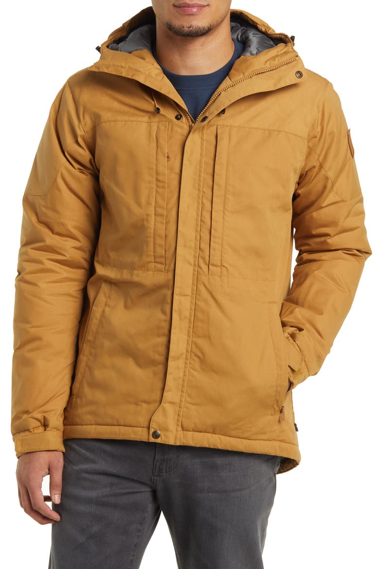 Skogsö Water Resistant Insulated Jacket, Alternate, color, BUCKWHEAT BROWN