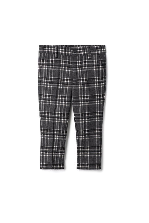 Front Zipper Woven Plaid Pants (Toddler, Little Kid & Big Kid)