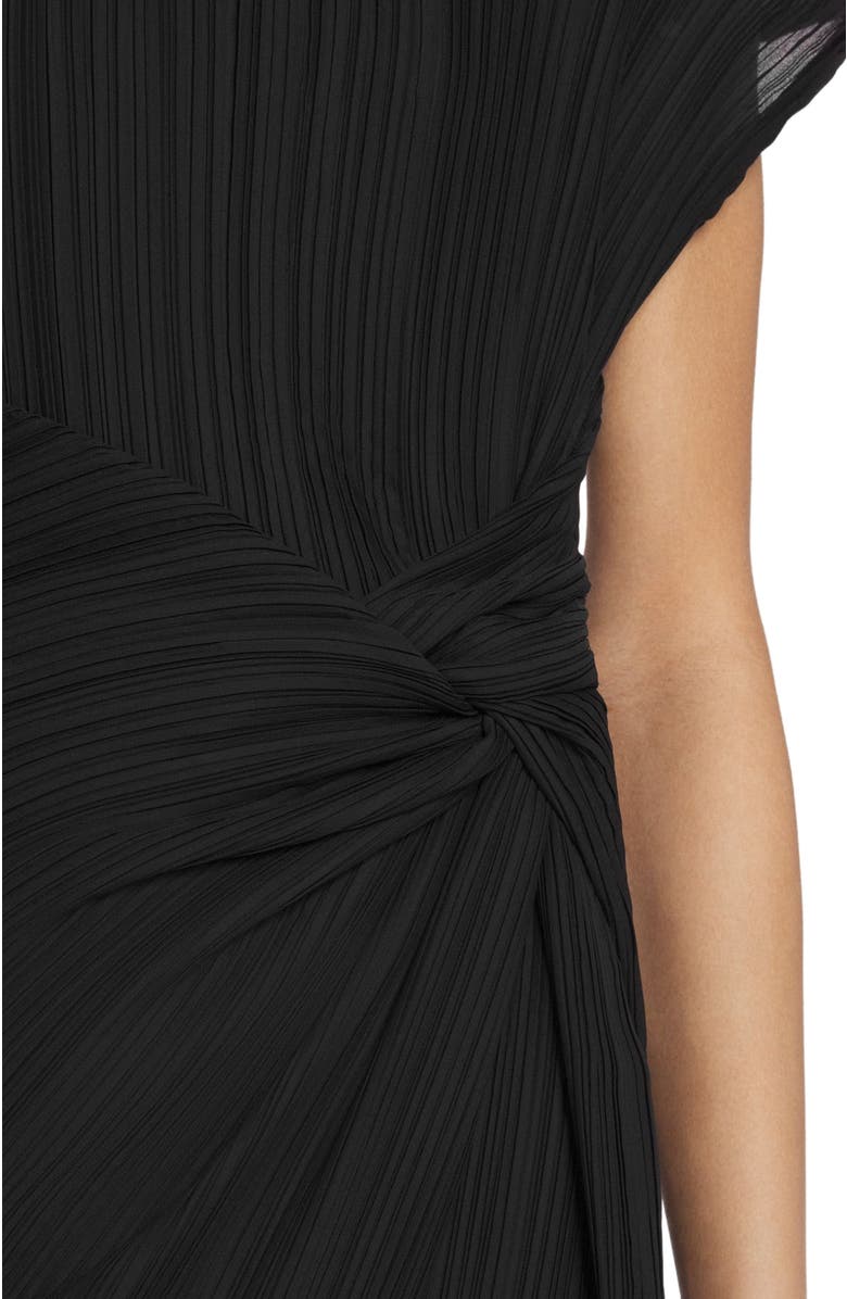 Lanvin ASYMMETRICAL PLEATED DRESS, Alternate, color,