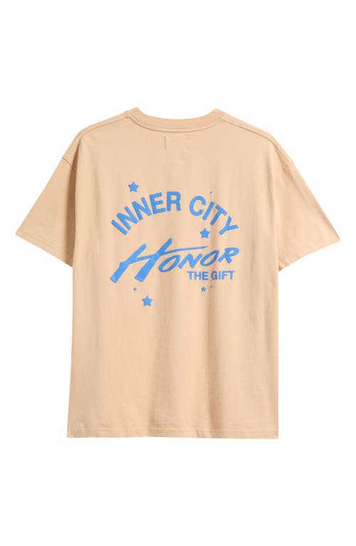 Honor The Gift Live For The Moments Graphic T-shirt In Neutral