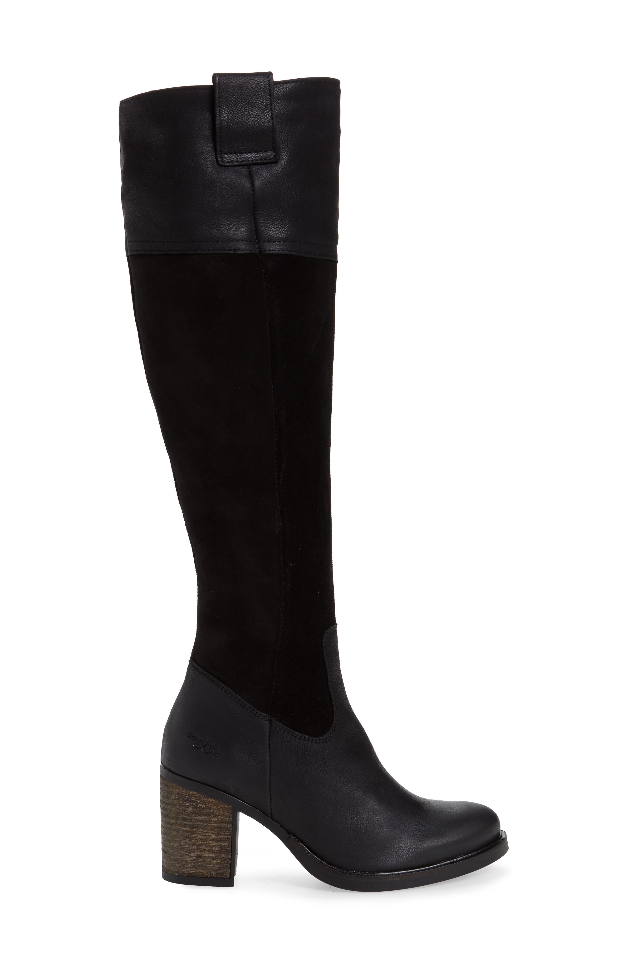 Bos. & Co. Billing Suede Over the Knee Boot, Alternate, color, 