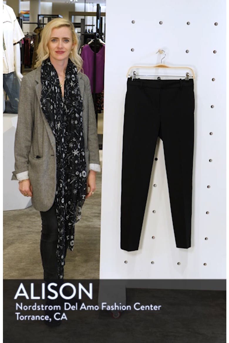 Stretch Twill Slim Ankle Pants video
