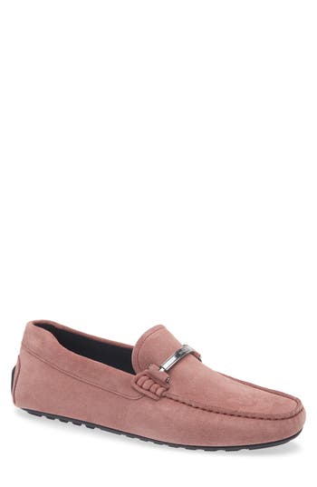 Hugo Boss Boss Noel Bit Loafer In Pink