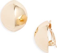 Nordstrom Organic Orb Clip-On Earrings