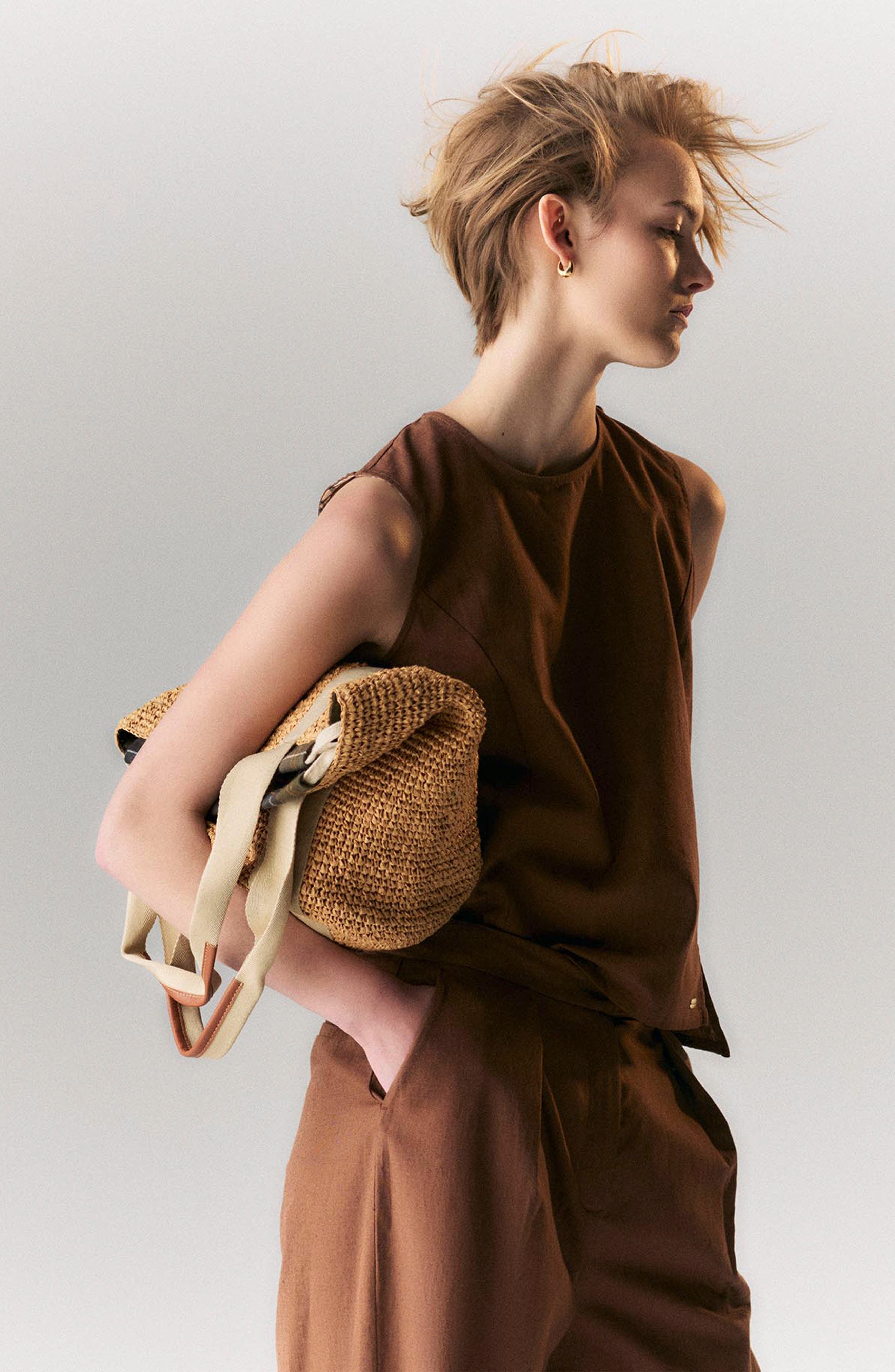 Lily Beach Raffia Tote, Alternate, color, NATURAL
