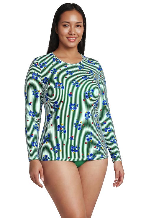 SunShade UPF 50 Long Sleeve Rash Guard Swim Tee