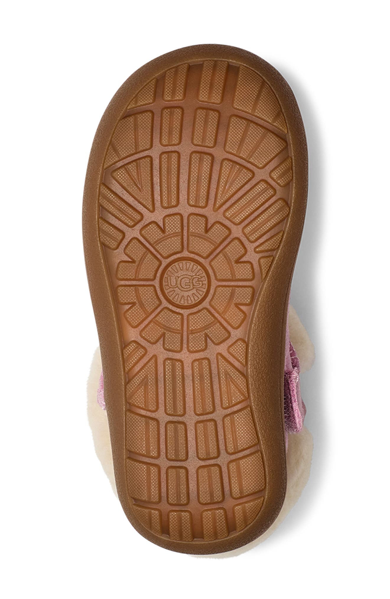 UGG<sup>®</sup> Kids' Sammee Iridescent Star Boot, Alternate, color, Dusty Orchid / Pink Iridescent