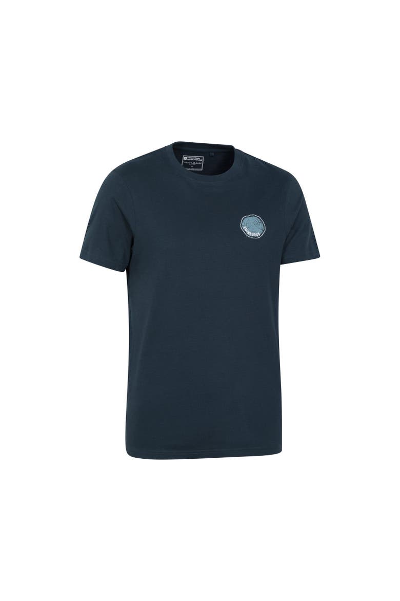 Edinburgh Tree Ring Natural T-Shirt, Alternate, color, Dark Blue