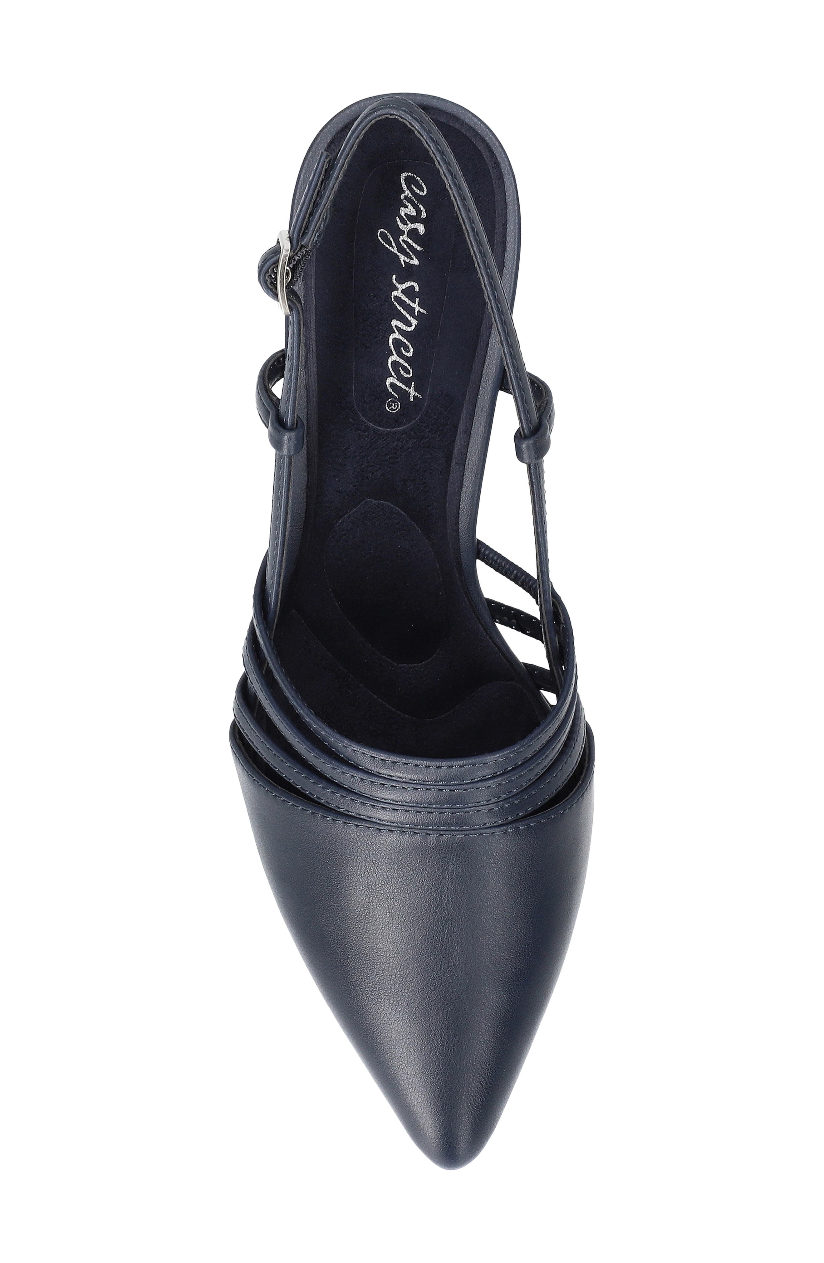 Aura Slingback Pump, Alternate, color, NAVY