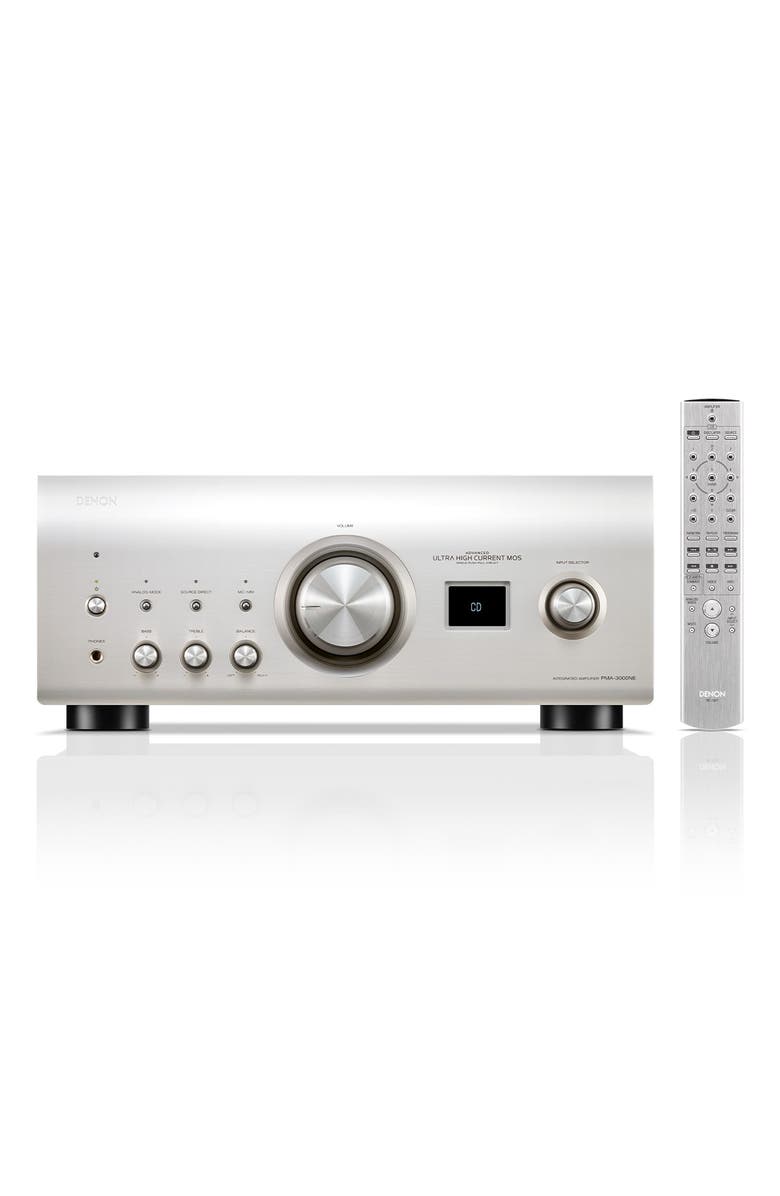 Denon PMA-3000NE Reference 2-Channel Integrated Amplifier, Main, color, Silver