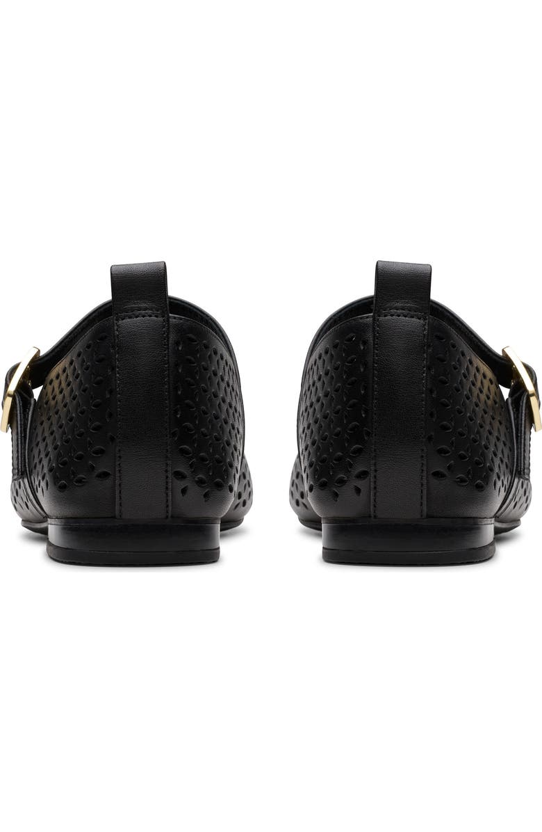 Clarks<sup>®</sup> Fawna Mary Jane Flat, Alternate, color, Black Leather