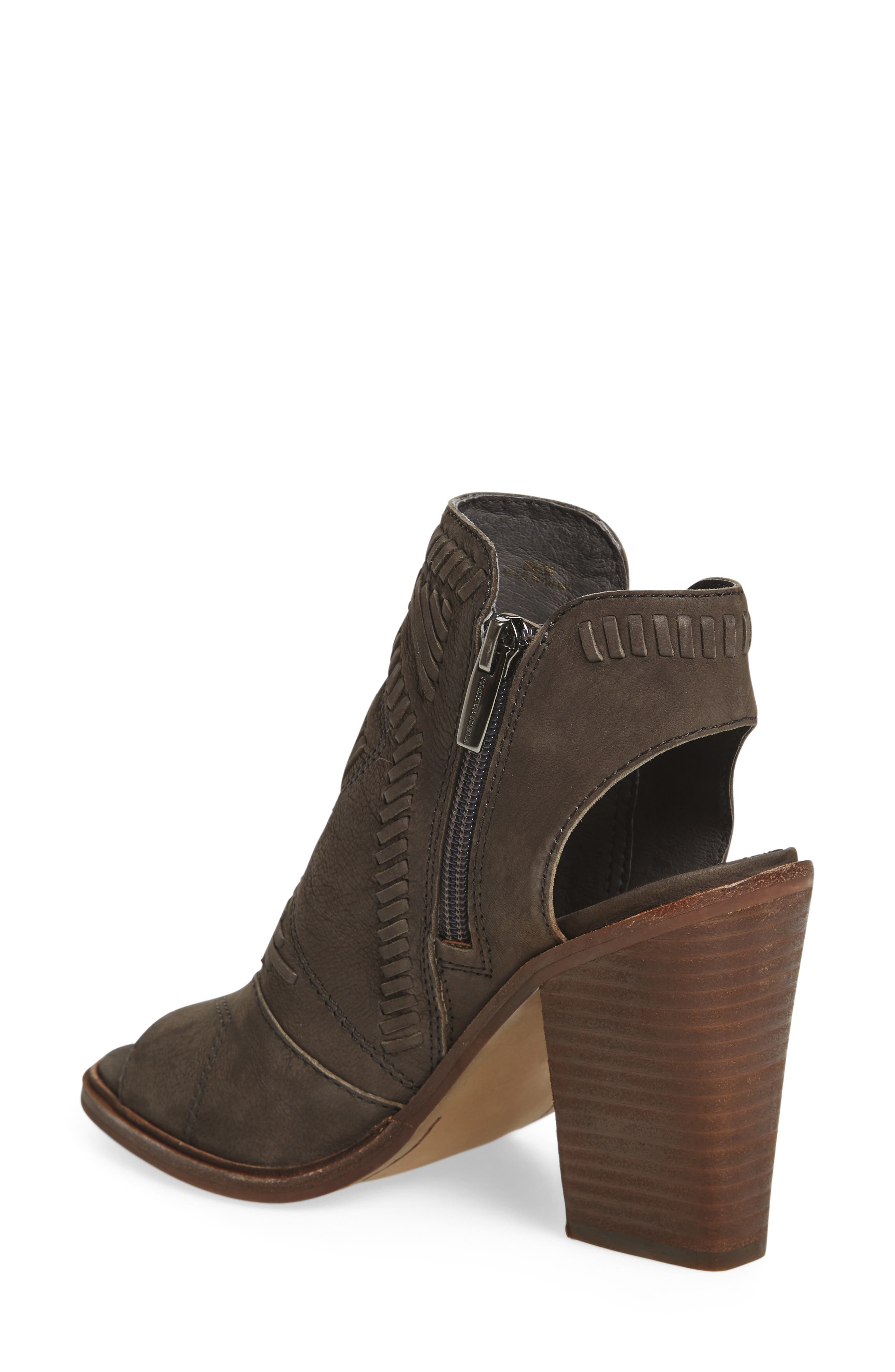 Karinta Block Heel Bootie, Alternate, color, GREYSTONE