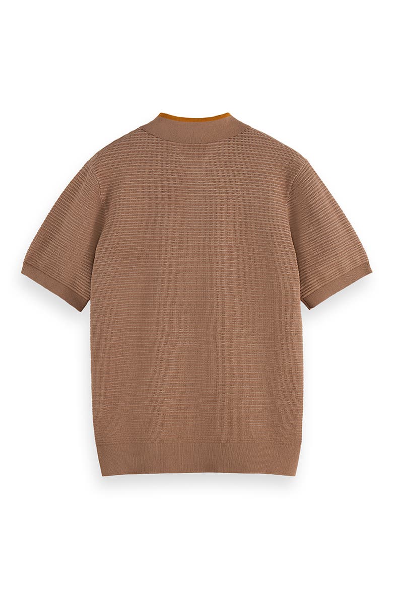 Structured Relaxed Polo, Alternate, color, AMPHORA