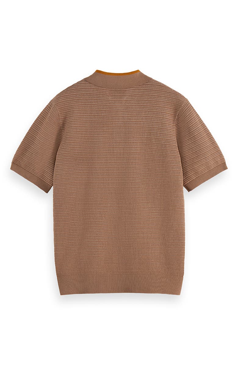 Scotch & Soda Structured Relaxed Polo, Alternate, color, Amphora