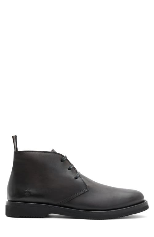 John Varvatos Varick Leather Chukka Boot In Black