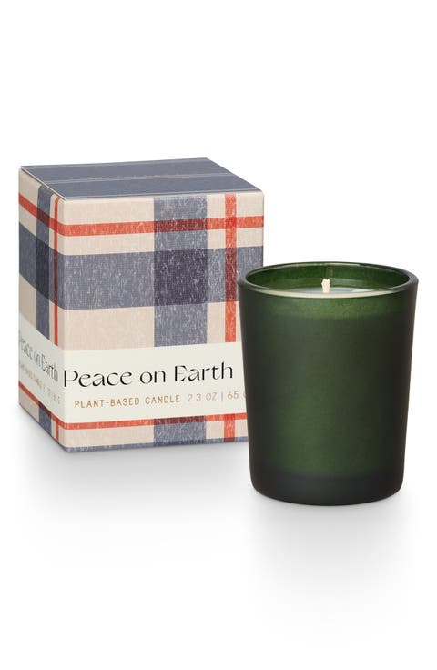 Peace on Earth Balsam & Cedar Votive Candle