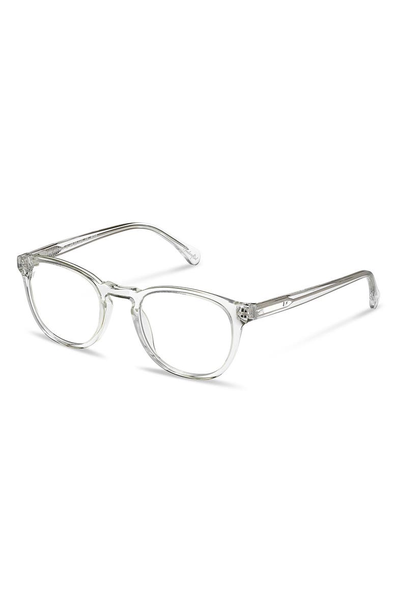 Vincero District 49mm Round Optical Glasses, Alternate, color, 