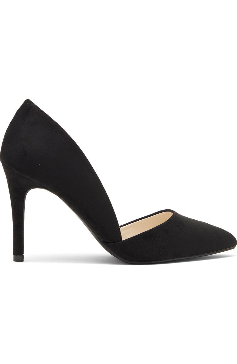 H HALSTON Kendall Faux Suede Pump, Alternate, color,