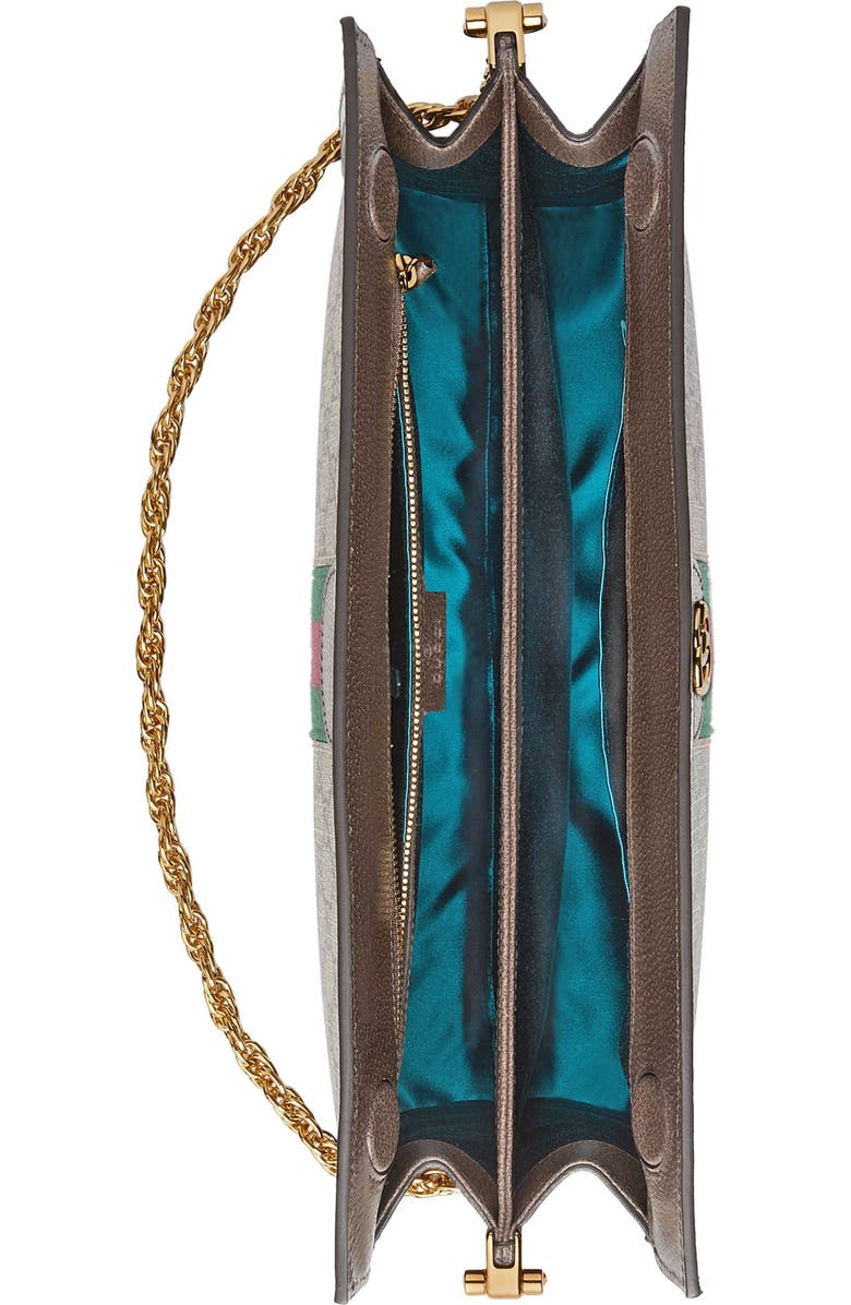 Gucci Canvas Shoulder Bag, Alternate, color,